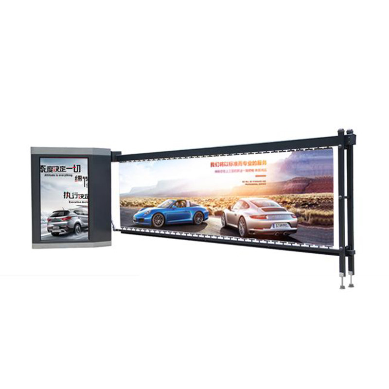 青岛广告道闸 智能广告道闸安装案例 - {dede:global.cfg_webname/}